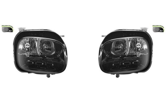 Juego de faros delanteros