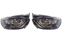 Juego de faros delanteros