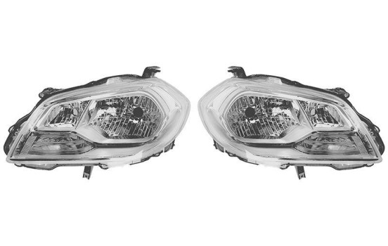 Juego de faros delanteros
