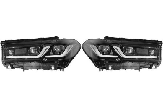 Juego de faros delanteros