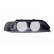 Cristal del faro derecho 20-0379-LP-20 TYC