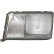 Cristal del faro derecho 9AH 144 816-021 Hella, Miniatura 2