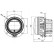 Amplificador/LED rosa Ø90mm L4060 c/control, Miniatura 3