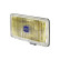 Faro antiniebla Comet 450 amarillo con capota y cristales 12V H3, Miniatura 2
