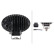 Iluminación telescópica Werkl Oval 100 led 9-33V, Miniatura 2