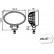LED de trabajo VF 10-30V ovalado cable de 2000 mm, Miniatura 3