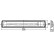 LED interior 24V 4.8W 24 LEDs, z/switch., Miniatura 3