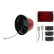 Linterna KLX LED 9-30V roja montaje fijo, Miniatura 3