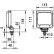 Werkl FlatBeam 500 led 9-33V de pie, Miniatura 4