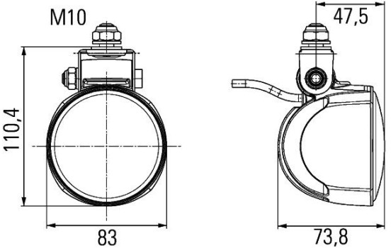 Werkl M70 led 9-33V Gen III colgante, Imagen 3
