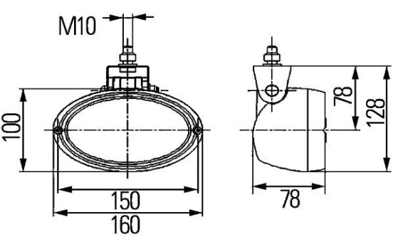 Werkl Oval 100 24V colgante, Imagen 2