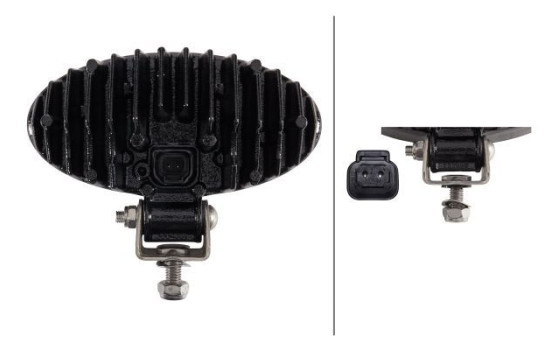 Werkl Oval 90 led 9-33V Gen II telescópico, Imagen 2