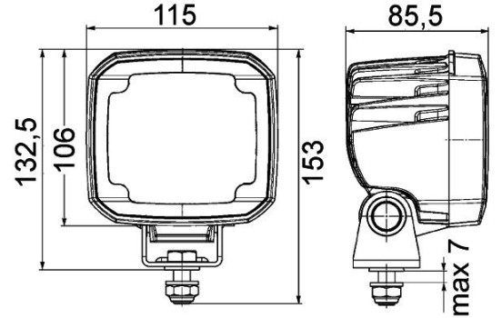 Werkl UB led Gen II 9-33V para versión verl, Imagen 3