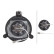 Faro antiniebla empotrado de 54 mm sin guardapolvo 12 V DE-H3 1NL 007 186-021 Hella, Miniatura 2