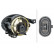 Faro antiniebla/luz de curva VW Touran(1T1/1T2)03-10 re 1N0 010 151-021 Hella, Miniatura 2