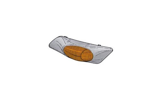 INTERMITENTE LADO IZQUIERDO PEQUEÑO Naranja LLI842 Magneti Marelli