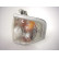 Intermitente lateral para retrovisor exterior izquierdo 86+ BLANCO 1847905 Van Wezel, Miniatura 2