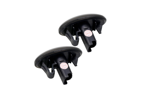 Juego de luces intermitentes laterales LED adecuadas para Toyota Aygo 2005-2014 y 2014- / Proace 2013- - Gris humo - inc, Imagen 4