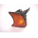 Luz intermitente lateral para retrovisor exterior izquierdo NARANJA incluido PORTALÃ?MPARAS 0635901 Van Wezel