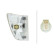 Señal de Giro a la Izquierda 2BA 007 016-031 Hella, Miniatura 3