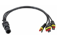 Juego de cableado de luz trasera 8KA 340 159-037 Hella
