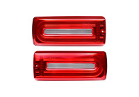 Juego de luces traseras LED compatibles con Mercedes Clase G W463 G500/G550/G55/G63 AMG 1999-2018 - Rojo/Brillante DL MER01LC AutoStyle
