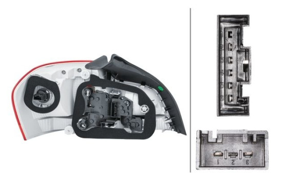 Juego de luces traseras SET_2VP 010 756-191 Hella, Imagen 5