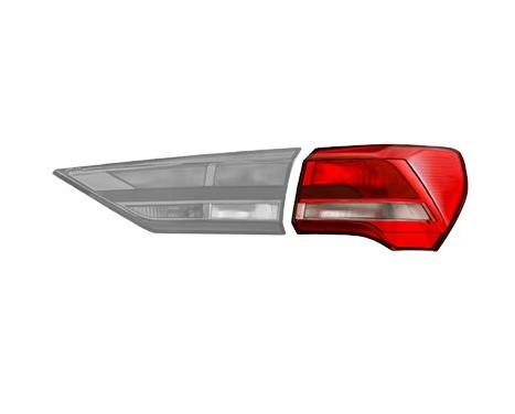Luz trasera 0372922U Van Wezel