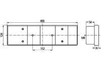 Luz trasera 2VD 008 204-091 Hella