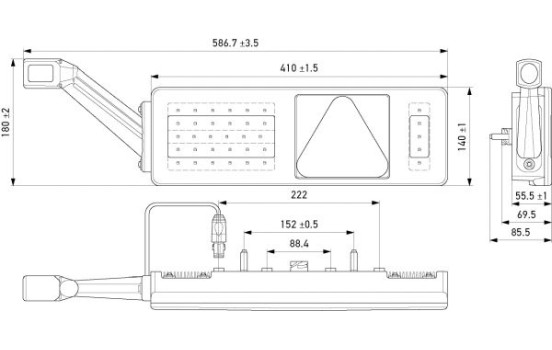 Luz trasera 2VP 340 970-337 Hella, Imagen 2