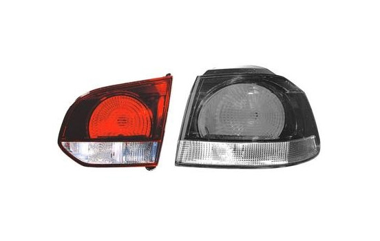 Luz trasera derecha interior Tipo Hella NEGRO 5869934 Van Wezel