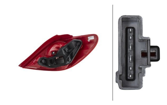 Luz trasera izquierda 2VP 354 038-011 Hella, Imagen 3