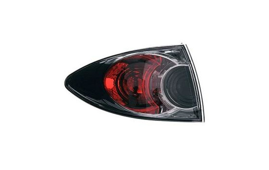 Luz trasera izquierda exterior del año de construcción 2006+ STATION Gris oscuro 2755925 Van Wezel
