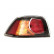 Luz trasera izquierda exterior NEGRA 3232925 Van Wezel