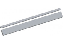 Universele zelfklevende striping AutoStripe Cool350 - Zilver - 2+3mm x 975cm