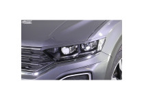 Koplampspoilers passend voor Volkswagen T-Roc (A1) 2017-2021 (ABS)
