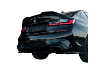 Oneway Achterbumperskirt (Diffuser) BMW 3-Serie G20/G21 M-Pack 2018-2022 - Glanzend zwart
