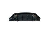 Oneway Achterbumperskirt (Diffuser) passend voor Alfa Romeo Giulietta 2010-2020 - Glanzend zwart