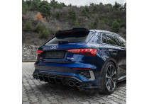 Oneway Achterbumperskirt (Diffuser) passend voor Audi A3 8Y S-Line/S3 Sedan/Sportback 2020- 