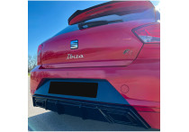 Oneway Achterbumperskirt (Diffuser) passend voor Seat Ibiza (6F) 2017- incl. FR - Glanzend zwart