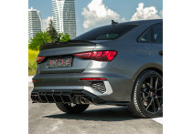 Oneway Achterbumperskirts (Hoeken) passend voor Audi A3 8Y Sedan S3/S-Line 2020-2024 