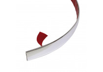 Decoratie strip chroom  22mm 2m