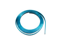 Simoni Racing Interieur Sierlijst Chroom - Blauw - 3 meter