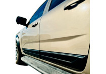 Oneway Set deurpanelen passend voor Volkswagen Amarok MK2 2022- - Matzwart