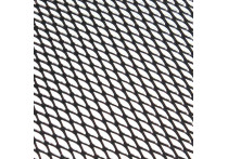 Grillgaas alu 30x90cm wafel zwart