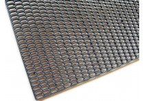 Racegaas ABS zwart - HEX Fine 18x7mm - 120x30cm
