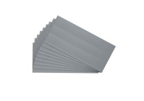 Simoni Racing Zwart Aluminium racegaas - 110x50cm - ruit 3,5x8mm