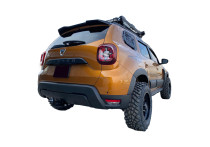 Oneway Set spatbordverbreders (Trims) passend voor Dacia Duster II 2018-2024 - Matzwart