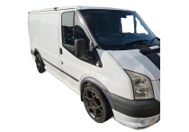 Oneway Set spatbordverbreders (Trims) passend voor Ford Transit MK7 2006-2014 - Matzwart