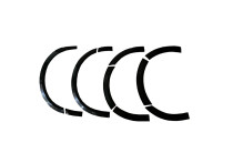 Oneway Set spatbordverbreders (Trims) passend voor Volkswagen Transporter T6.1 2020-2022 (Korte wiel